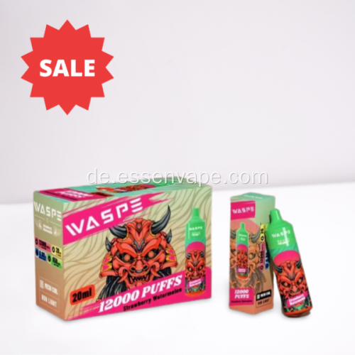 Guter Geschmack WSAPE 12000 -Puffs Disposable Vape Frankreich
